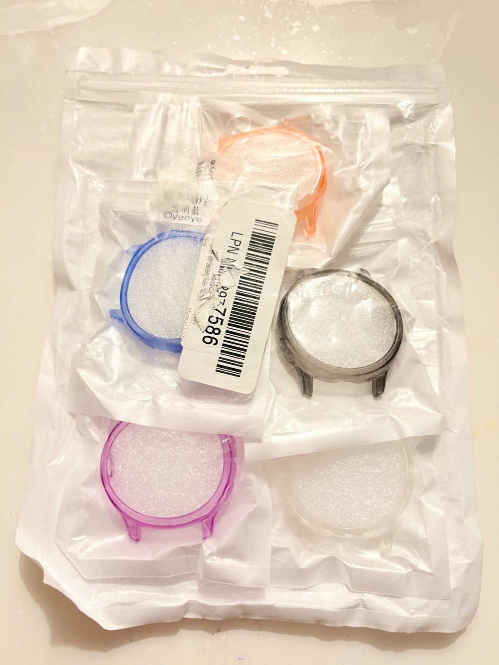 Oyeoye Multicolor Protective
Case Set for Samsung Galaxy
Watch Lot of 5